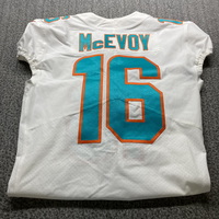 NFL - Dolphins Tanner McEvoy Game Cut Jersey Size 42