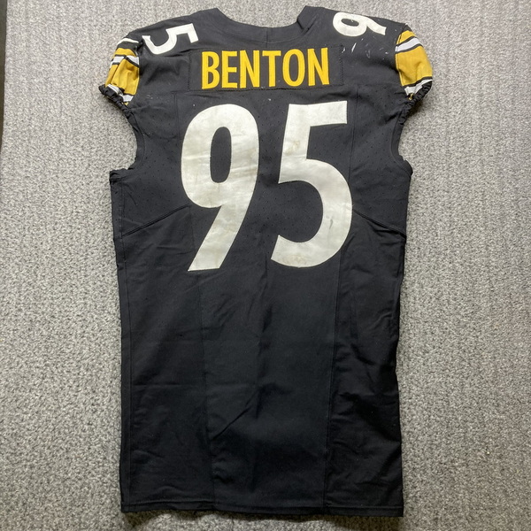 Crucial Catch - Steelers Keanu Benton Game Used Jersey (10/6/2024) Size 44