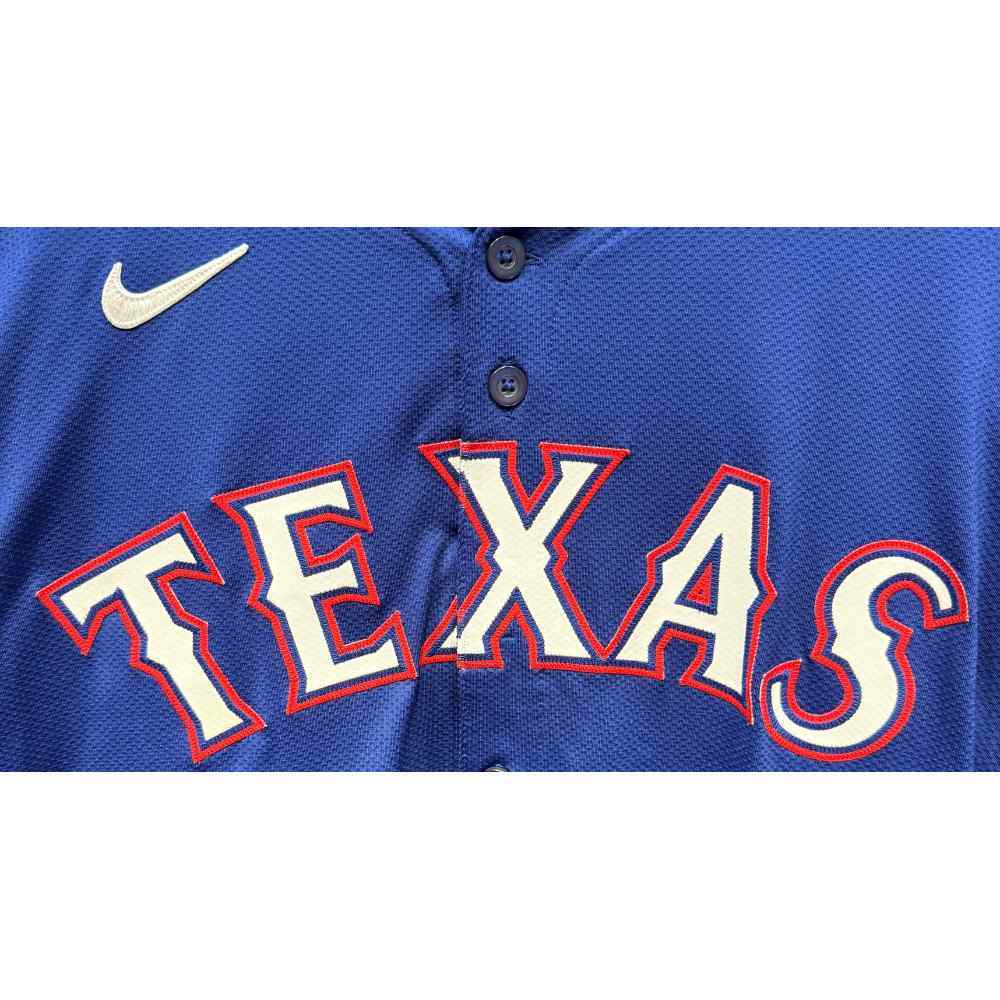 Jonah Heim #28 Texas Rangers Game-Used 2025 Blue Alternate Jersey