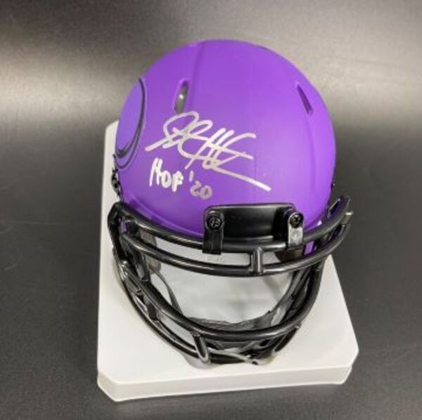 HOF - Vikings Jared Allen Signed Mini Helmet