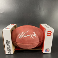 NFL - Commanders Kazmeir Allen Signed Authentic Football