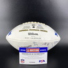 NFL - Multi Sign Panel Ball With 2011 Pro Bowl Logo Signed By Drew Brees, Matt Ryan, Julius Peppers, And Others