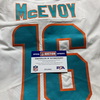 NFL - Dolphins Tanner McEvoy Game Cut Jersey Size 42