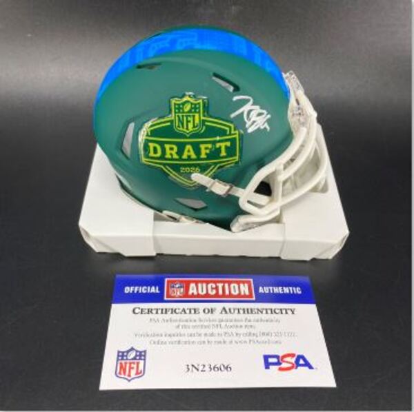 NFL - 49ers Kaelon Black Signed '26 Draft Speed Mini Helmet