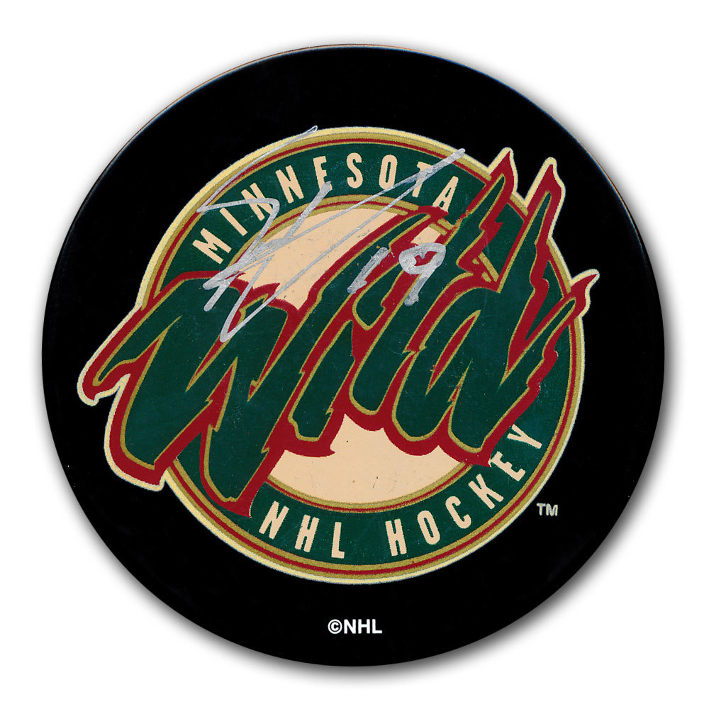 thumbnail image 2 of Minnesota Wild NHL Puck – 3D Engraved Arrow Design, Regulation Size & Weight, Officially Licensed 2 of 9