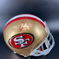 NFL - 49ers Deebo Samuel Signed Authentic Speed Helmet