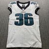Sao Paulo Game - Eagles Tristan McCollum Game Worn Jersey 9/6/2024 Size 38 (Washed by Equipment Manager)