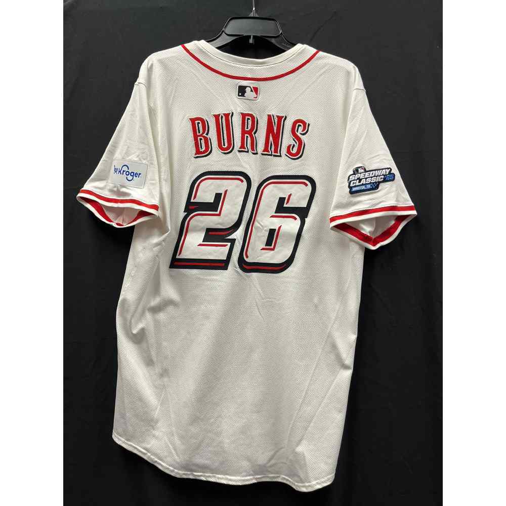 Chase Burns -- 2025 Game-Used Speedway Classic Jersey - Size  display picture 2