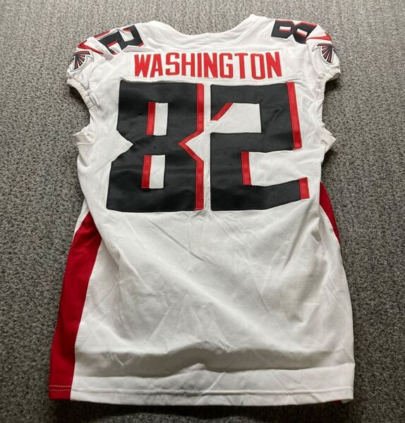 Berlin Game - Falcons Casey Washington Game Worn Jersey (11/09/2025) Siz...