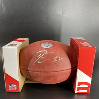 Colts -  Darius Leonard Signed Authentic Football With Colts Logo