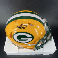 NFL - Packers Michael Pratt Signed Mini Helmet