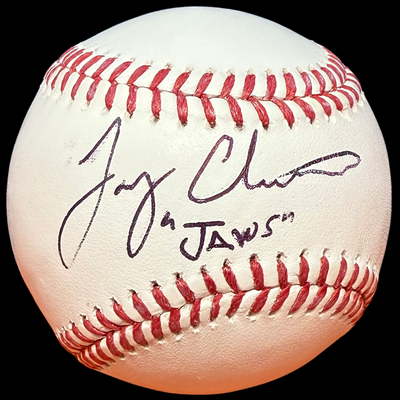 Joey Chestnut Autographed Baseball