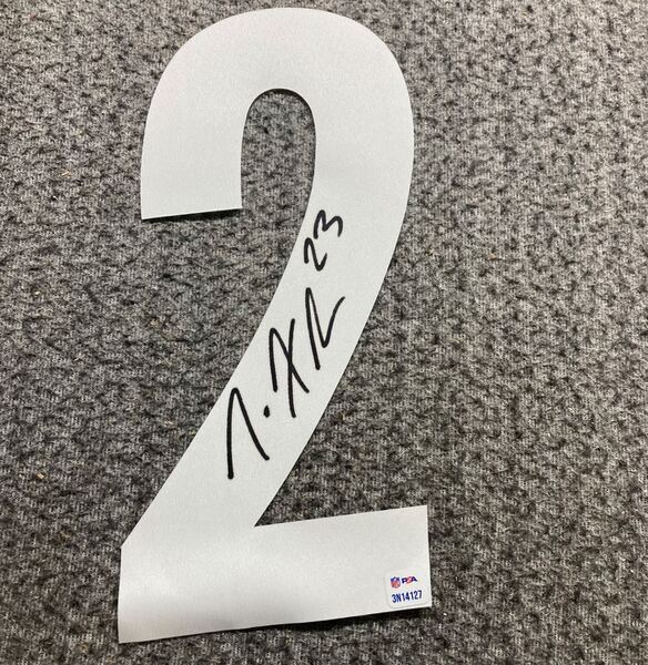 NFL - Browns Joe Haden Signed Jersey Number