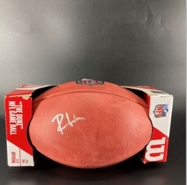 NFL - Steelers Roman Wilson Signed Authentic Football