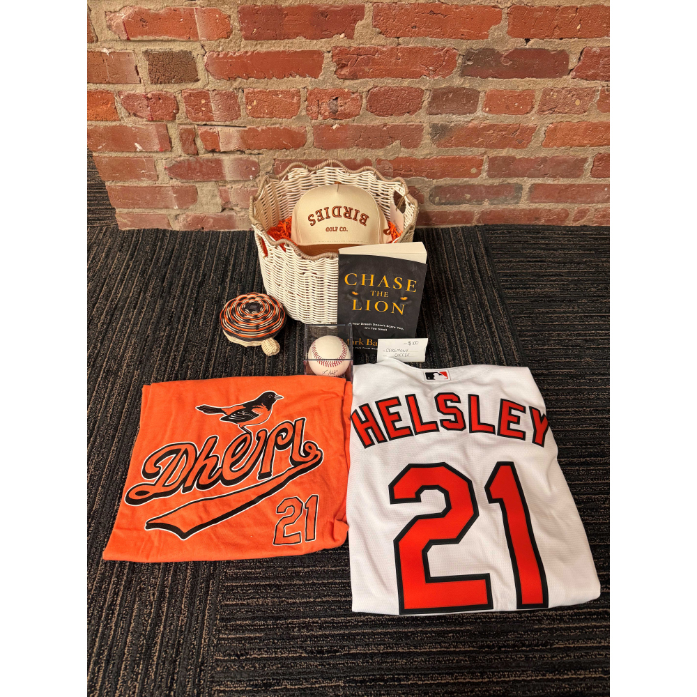 Ryan Helsley's Favorite Things Basket | Baltimore Orioles Auctions