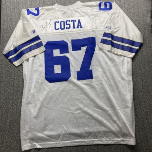NFL - Cowboys Phil Costa Signed Replica Jersey - Size 4XL