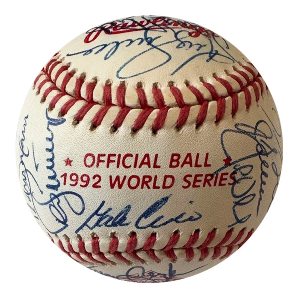 1992 Toronto Blue Jays World Series Team-Signed Baseball - 33 Signatures