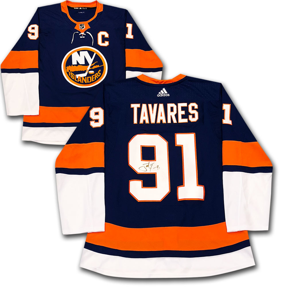 John Tavares Autographed New York Islanders adidas Pro Jersey