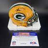 NFL - Packers Michael Pratt Signed Mini Helmet