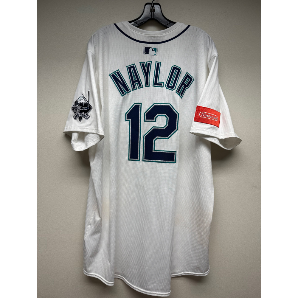 Josh Naylor Game Used Ichiro Number Retirement Patch Jersey - 2-4