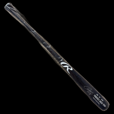 Francisco Lindor Autographed Bat