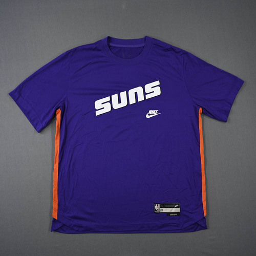 Image of Shamet, Landry - Phoenix Suns - Game-Issued Classic Edition Short-Sleeved Shooting Shirt - 2022-23 NBA Season