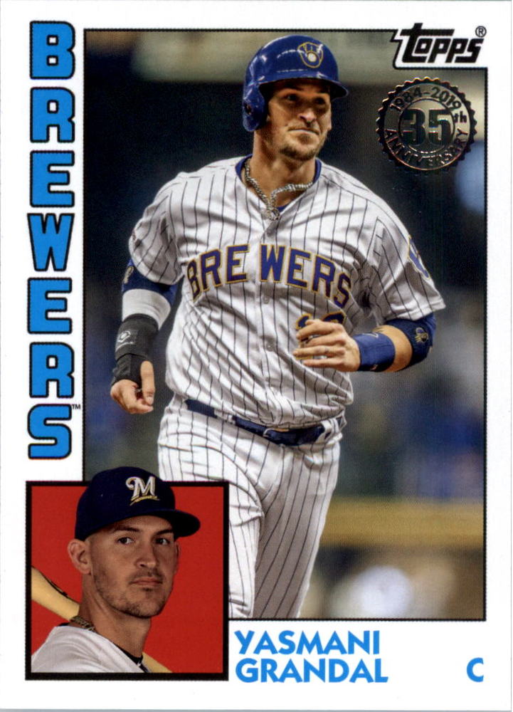 2019 Topps Update '84 Topps #8445 Yasmani Grandal