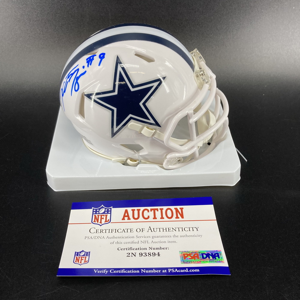 NFL Cowboys KaVontae Turpin Signed Alternate Mini Helmet The official auction site of the