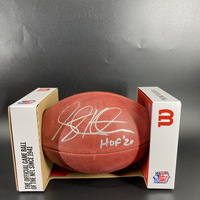 HOF - Vikings Steve Hutchinson Signed Authentic Football