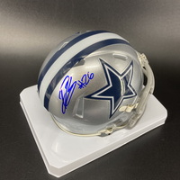 NFL - Cowboys DaRon Bland Signed Mini Helmet