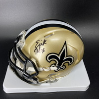 NFL - Saints Erik McCoy Signed Mini Helmet