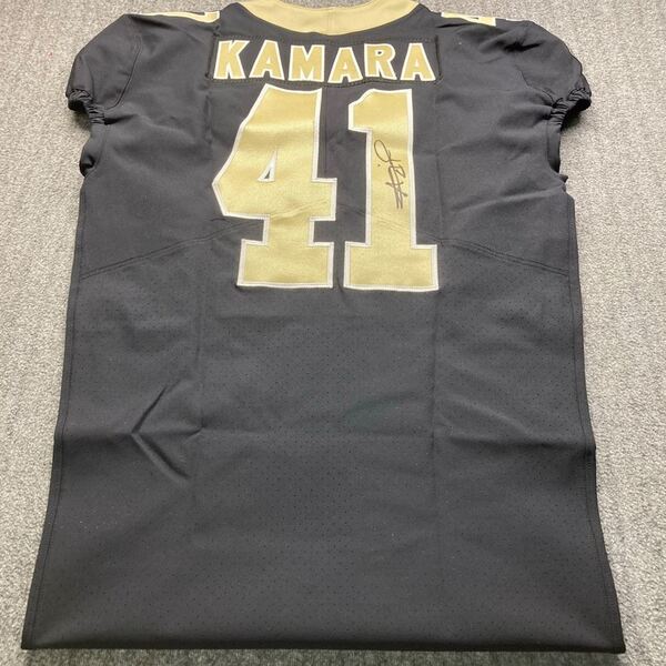 NFL - Saints Alvin Kamara Signed Authentic Jersey Size 44