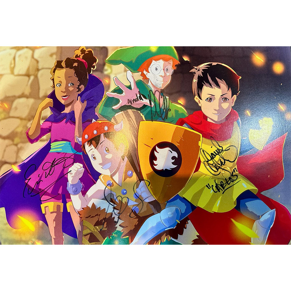 Magic School Bus Cast-Signed 8X10 Photo
