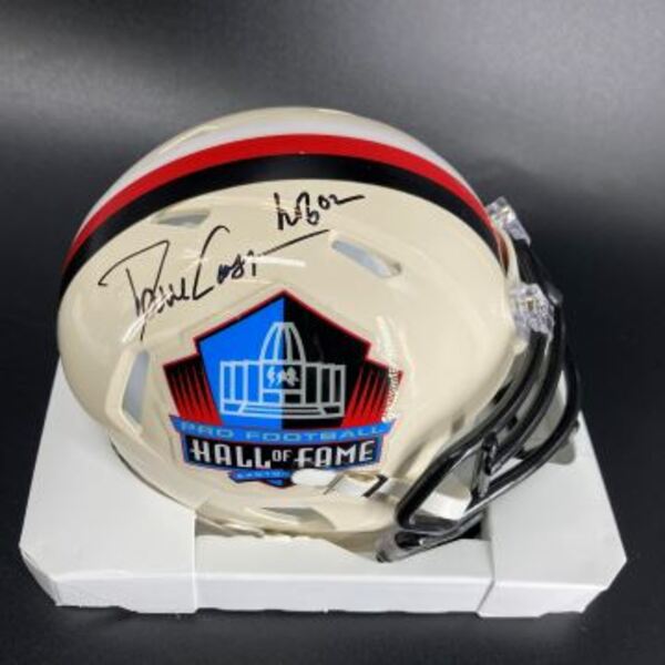 HOF - Raiders Dave Casper Signed Retro HOF Mini Helmet