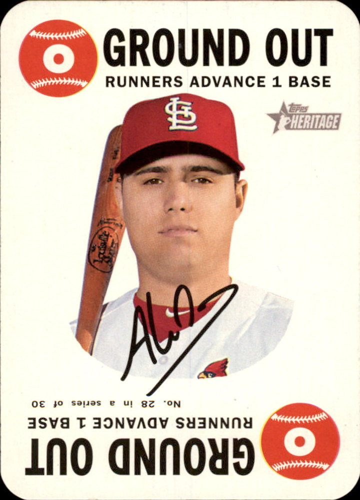 2017 Topps Heritage Topps Game #28 Aledmys Diaz