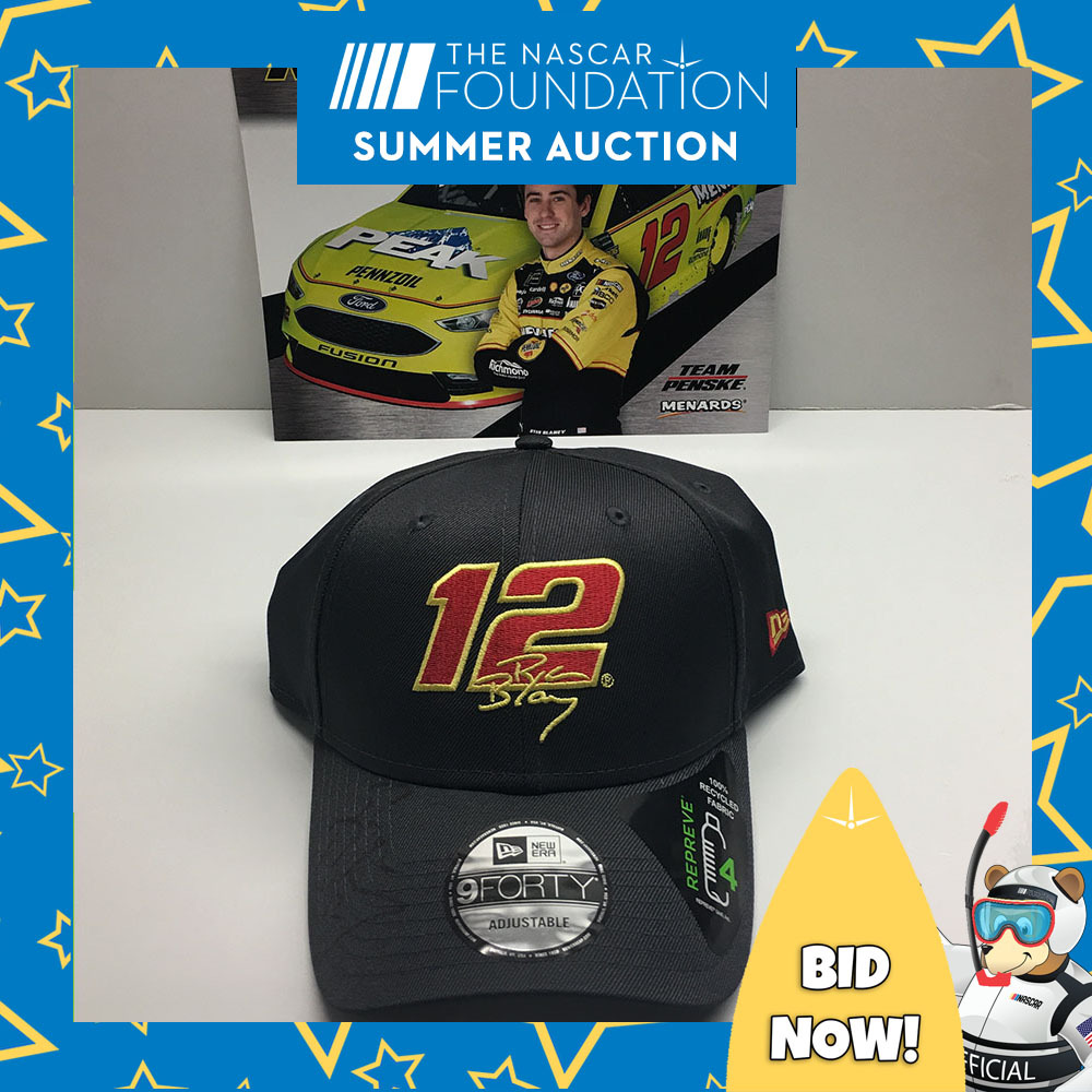 NASCAR's Ryan Blaney Autographed Hat!