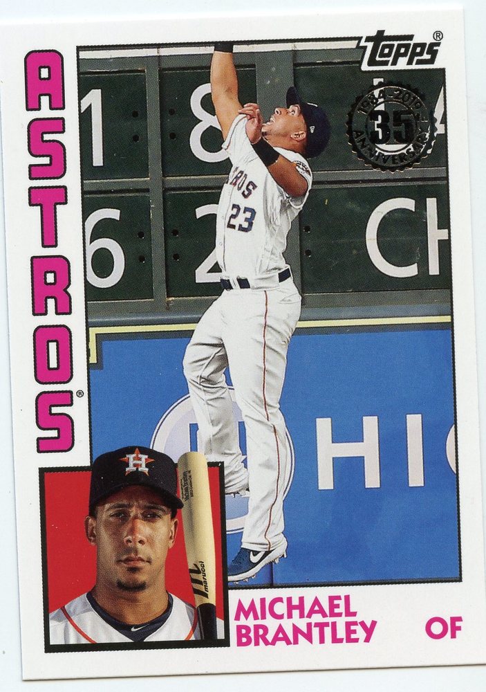2019 Topps Update '84 Topps #8446 Michael Brantley
