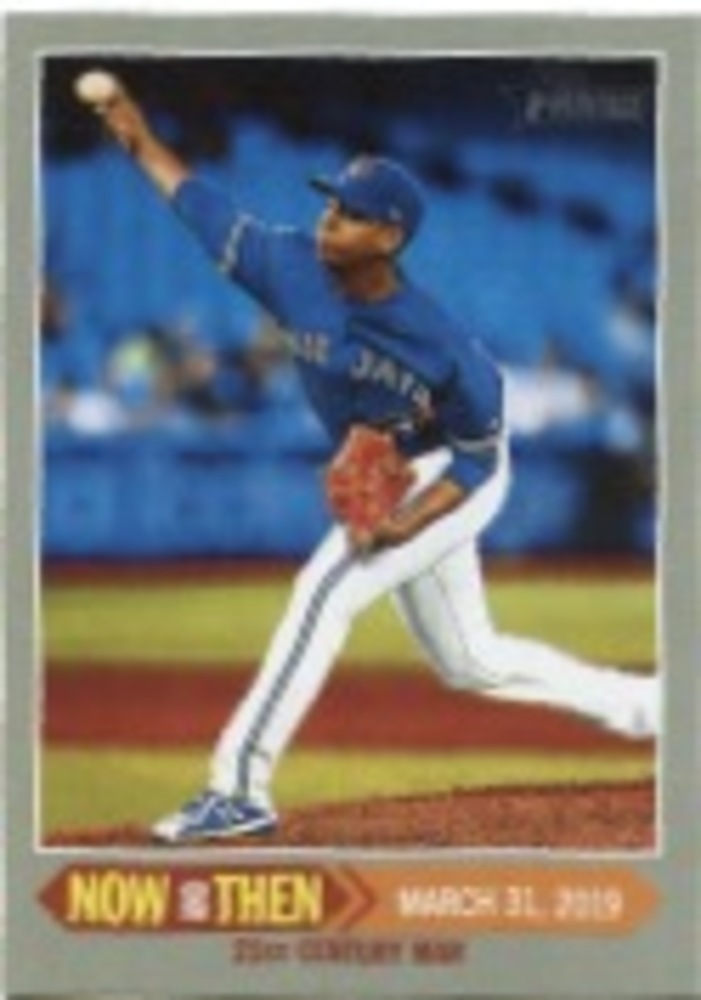 2019 Topps Heritage Now and Then #NT3 Elvis Luciano