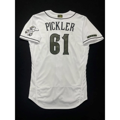 Jeff Pickler Cincinnati Reds Outfield Coach 2020 Military
