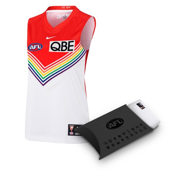 Sam Wicks #15 Sydney Swans Match-Worn Pride Guernsey  