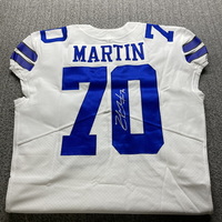 NFL - Cowboys Zach Martin Signed Authentic Jersey Size 38