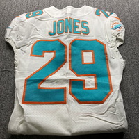 London Games - Dolphins Brandon Jones Game Worn Jersey (10/17/21) Size 38