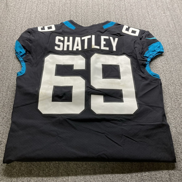 London Games - Jaguars Tyler Shatley Game Worn Jersey (10/30/22) Size 48