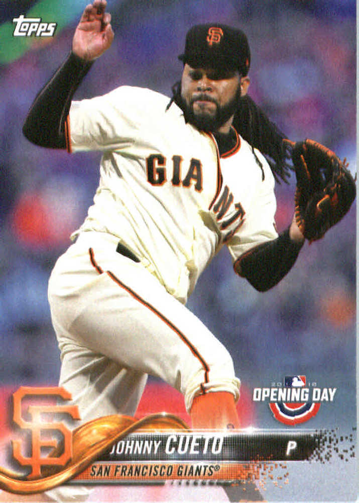 2018 Topps Opening Day #88 Johnny Cueto