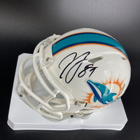Dolphins - Julius Thomas Signed Mini Helmet