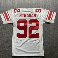 Legends - Giants Michael Strahan Signed Authentic Mitchell and Ness Jers...