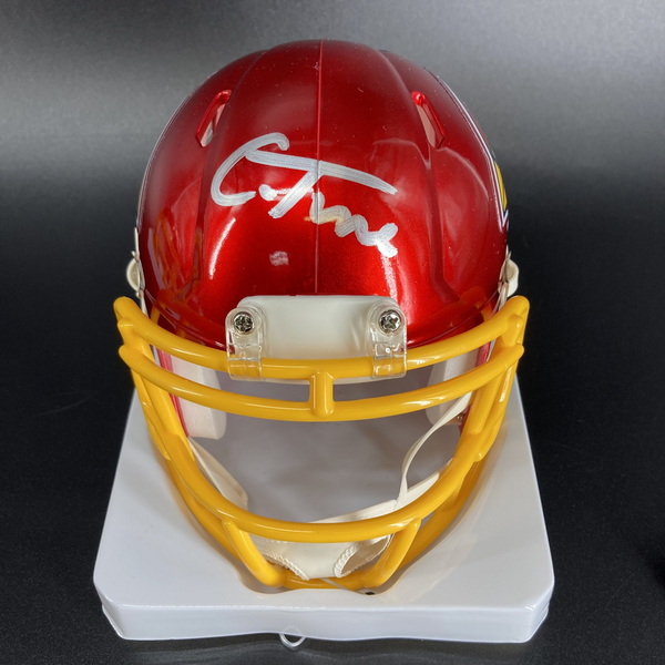 NFL - Cardinals Clayton Tune Signed Mini Helmet