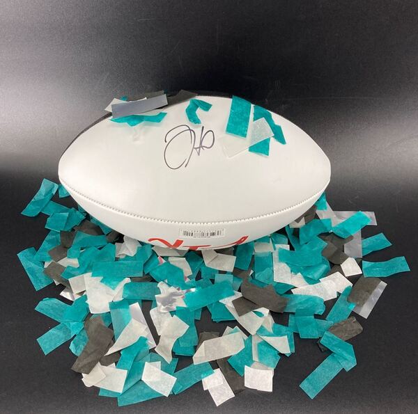 NFL - Eagles Jalen Hurts Signed Commemorative Super Bowl LIX Panel Ball ...