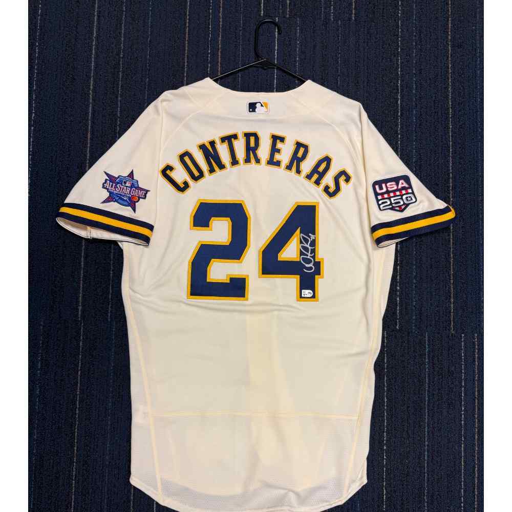William Contreras 2026 Milwaukee Brewers All-Star Game Autographed