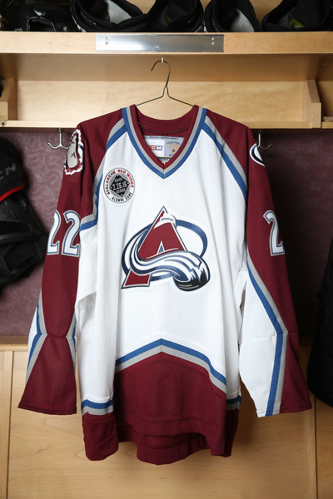 Claude Lemieux Colorado Avalanche Game Worn Jersey NHL Auctions